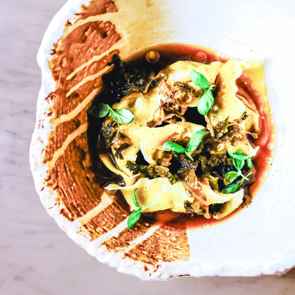 Pulled Duck Dumpling